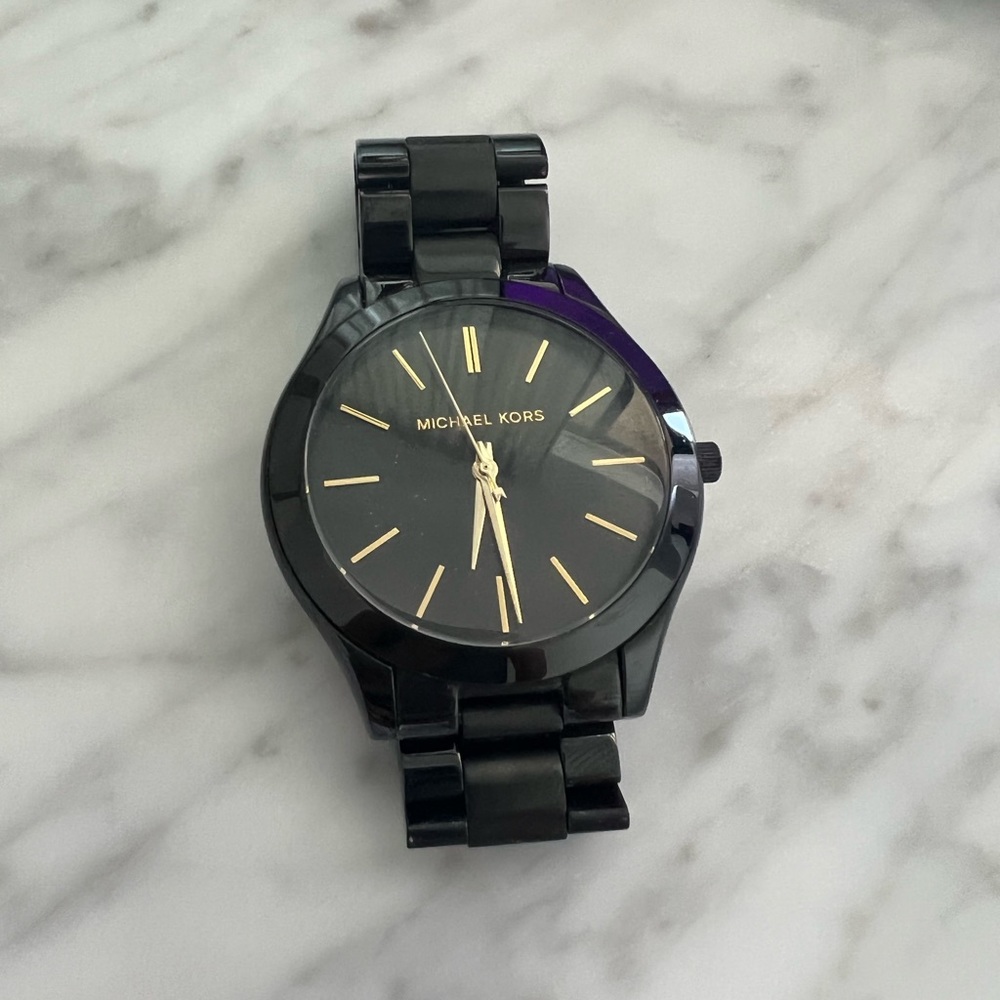 Black Michael Kors watch